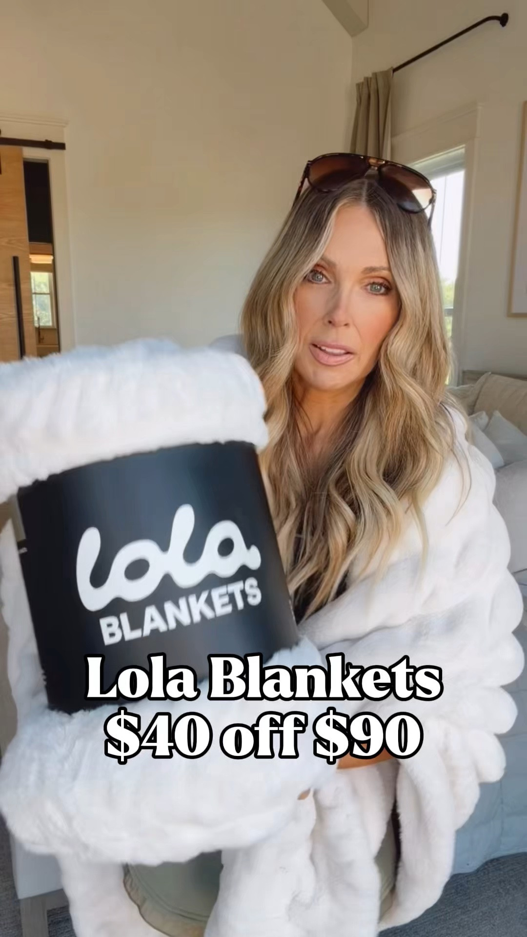 Lola Blankets are the definition of cozy luxury, and this is a good time to finally grab one. Save $40 on orders over $90 through @shopapp. Click my links to see what offer is available to YOU. #shopapppartner