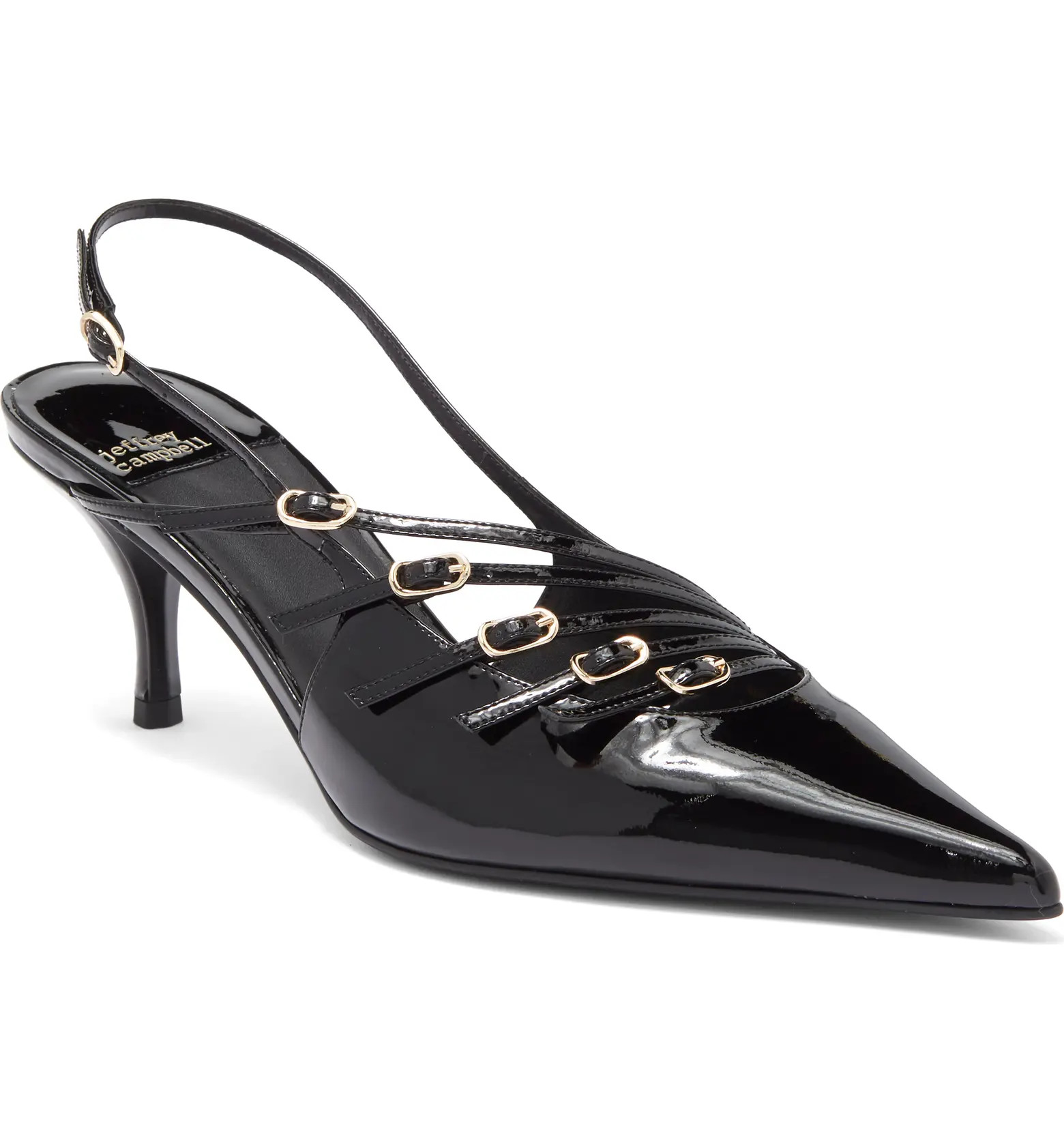 Lash Pointed Toe Kitten Heel Sandal (Women) | Nordstrom