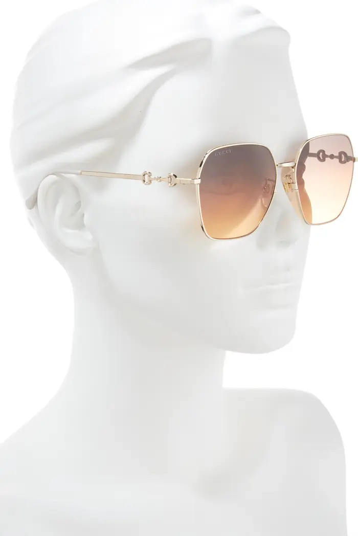 Gucci 60mm Oversize Square Sunglasses | Nordstromrack | Nordstrom Rack