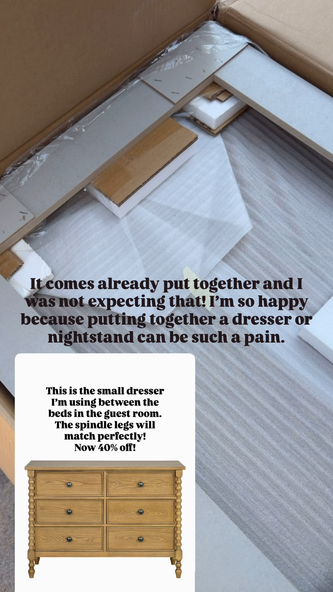 Using this piece in our guest room makeover and it’s perfect! 

#LTKSaleAlert #LTKHome