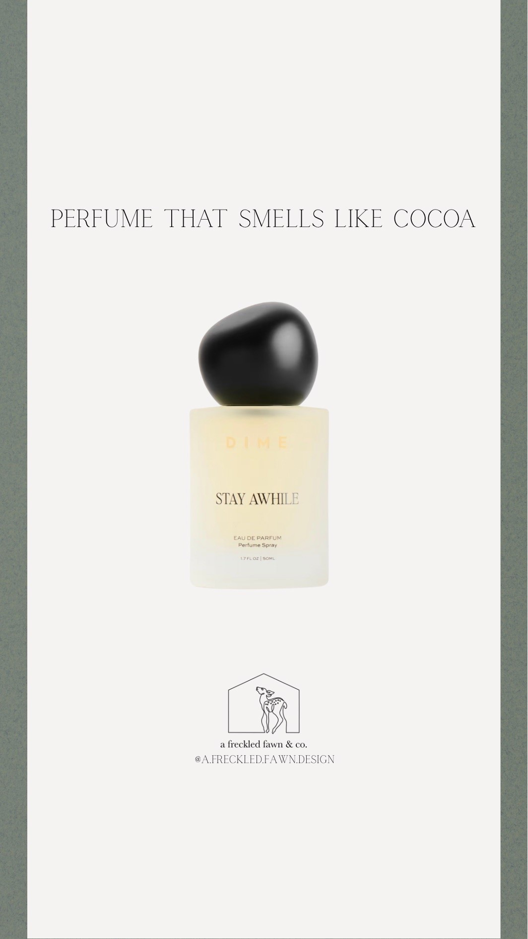 Clean perfume, non toxic beauty products, perfume that smells like cocoa!

#LTKmomlife #LTKBeauty