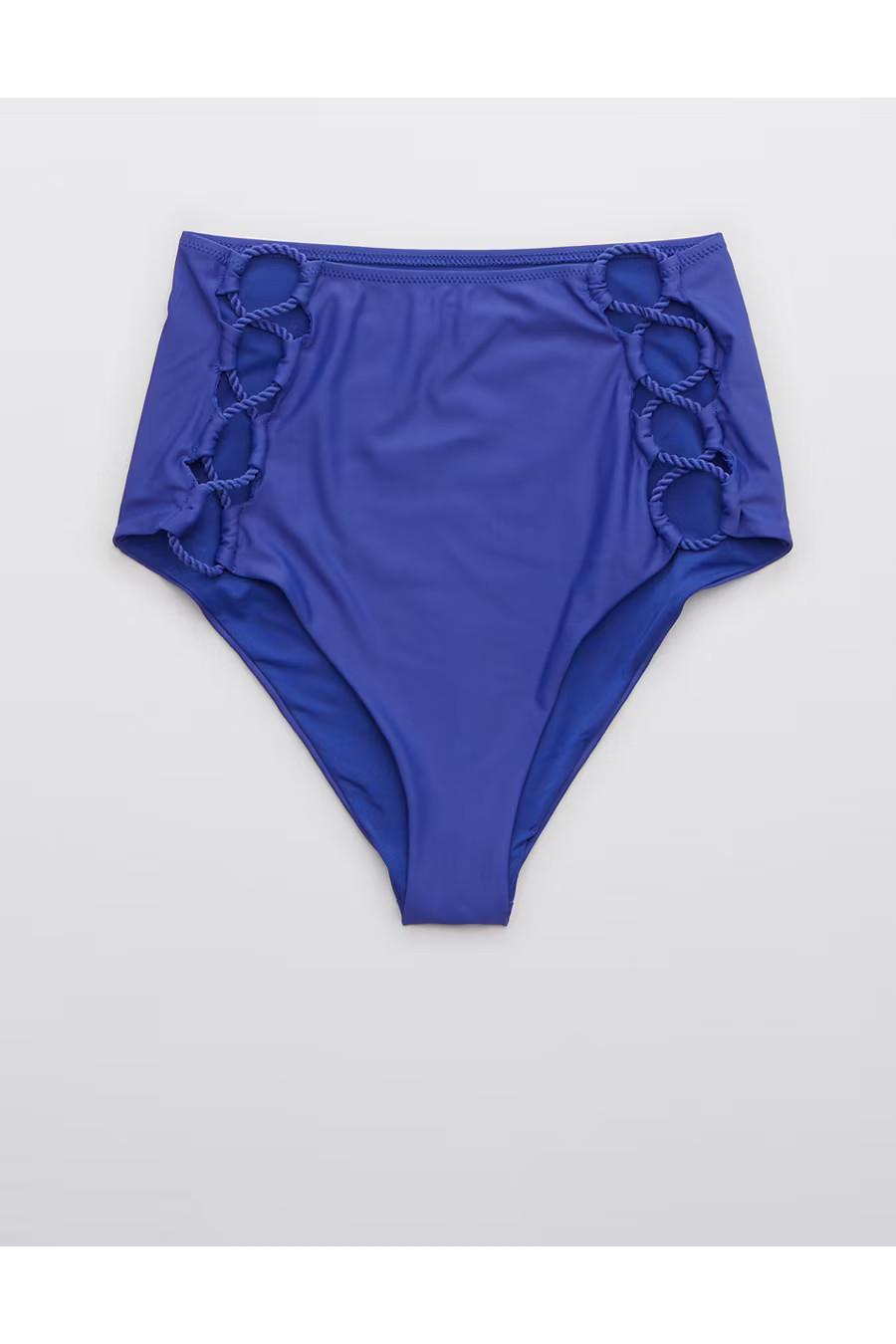 Aerie Cut Out High Waisted Cheeky Bikini Bottom | American Eagle Outfitters (US & CA)