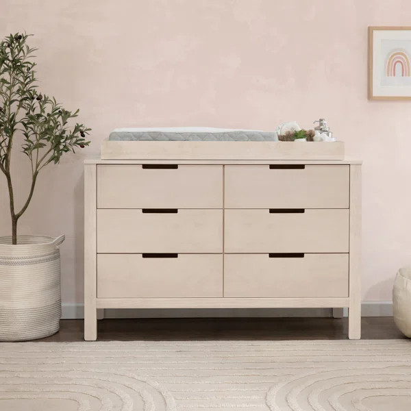 Colby 6 Drawer 51.25" W Double Dresser | Wayfair North America