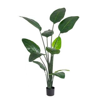 NATURAE DECOR Artificial 70 in. Bird Of Paradise Indoor and Outdoor Plants OUT-PARA-70BC - The Ho... | The Home Depot