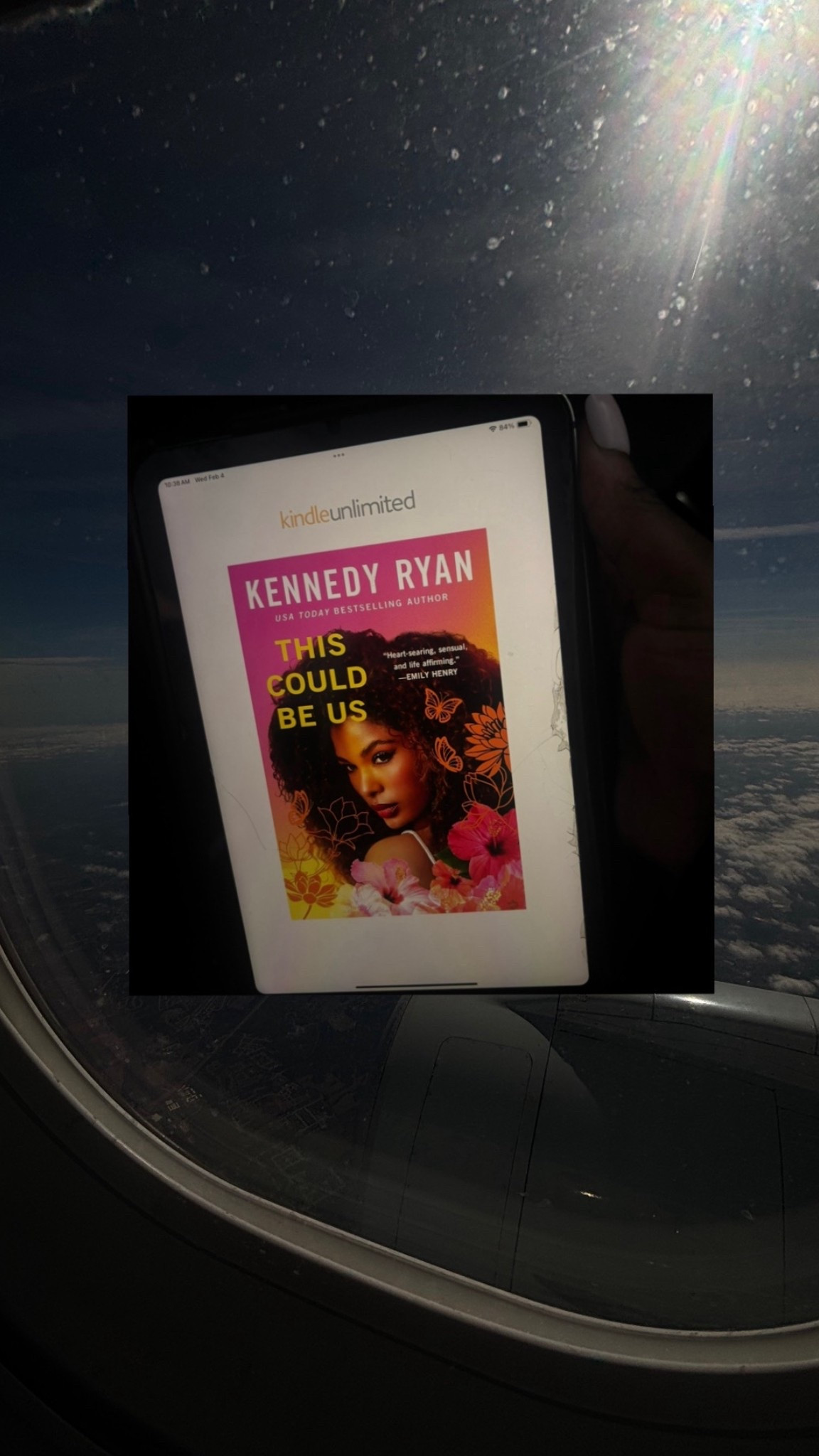Currently reading This Could Be Us flew through Part 1 (so good 😮‍💨) and now I’m on Chapter 19 of Part 2 and whew… the emotions, the lessons, the growth. I’m really ready to see how this all unfolds.

Perfect layover read if you love stories about healing, love, and finding yourself again ✈️📖

If you’ve read this already, don’t spoil it for me 👀💬
LTK readers tap in 🤍
