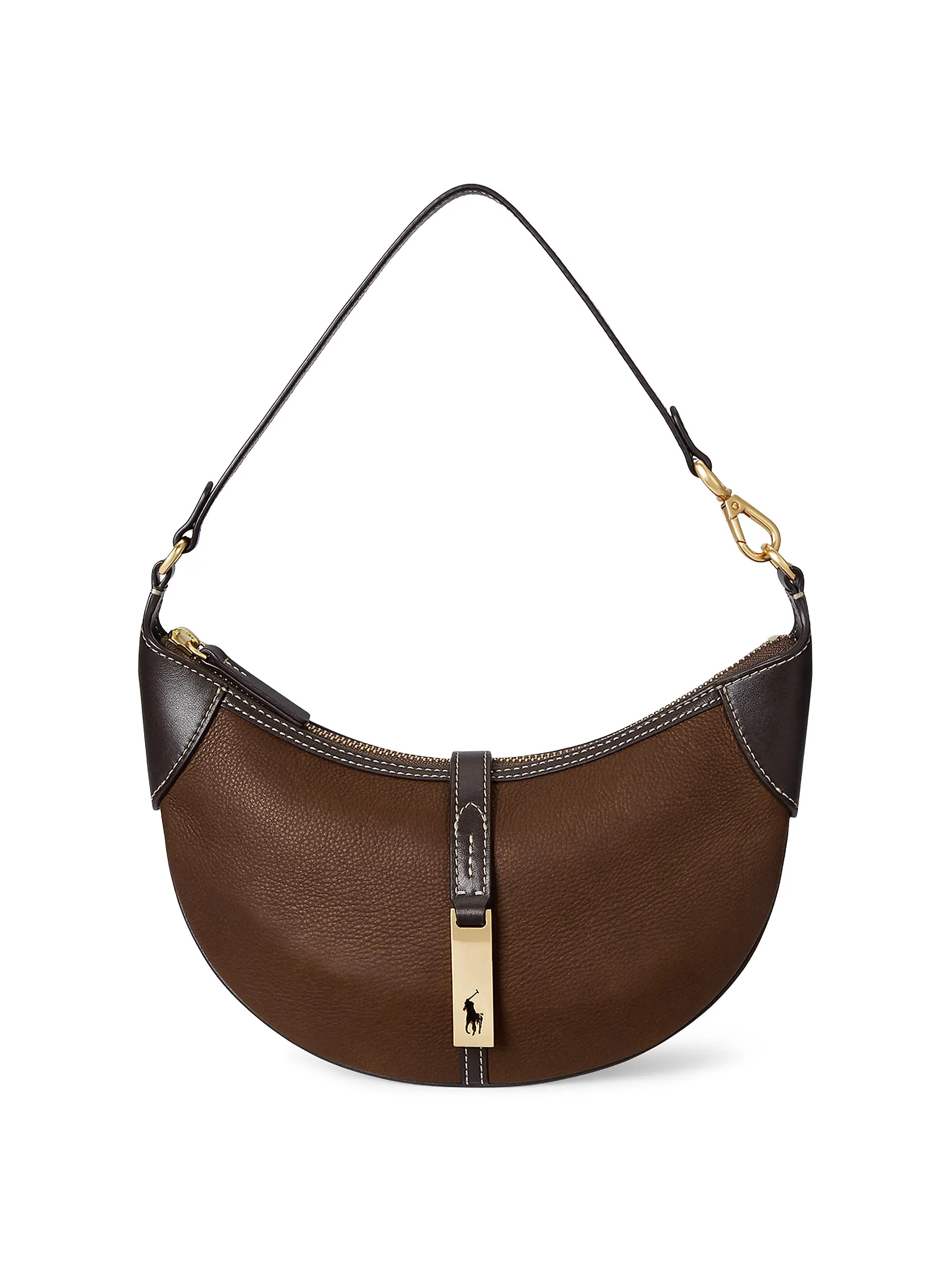 Polo Ralph Lauren Mini Polo ID Leather Shoulder Bag | Saks Fifth Avenue | Saks Fifth Avenue