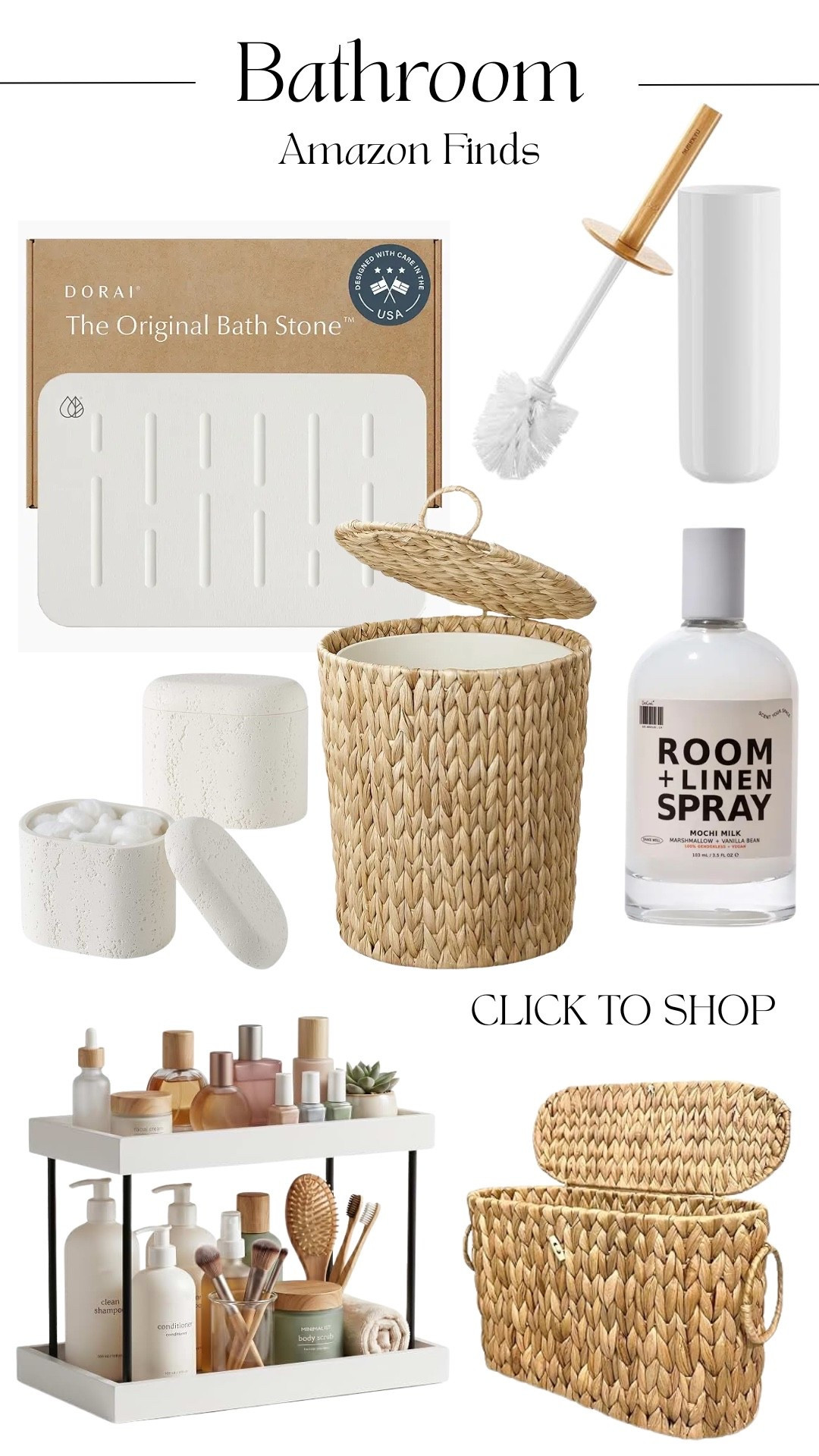 A few bathroom Amazon finds I’ve been loving lately. Clean, functional, and easy updates that help keep the space feeling organized. 🛁

Bathroom finds, Amazon home, bathroom organization, home inspiration, everyday essentials

#LTKdayinmylife #LTKHome