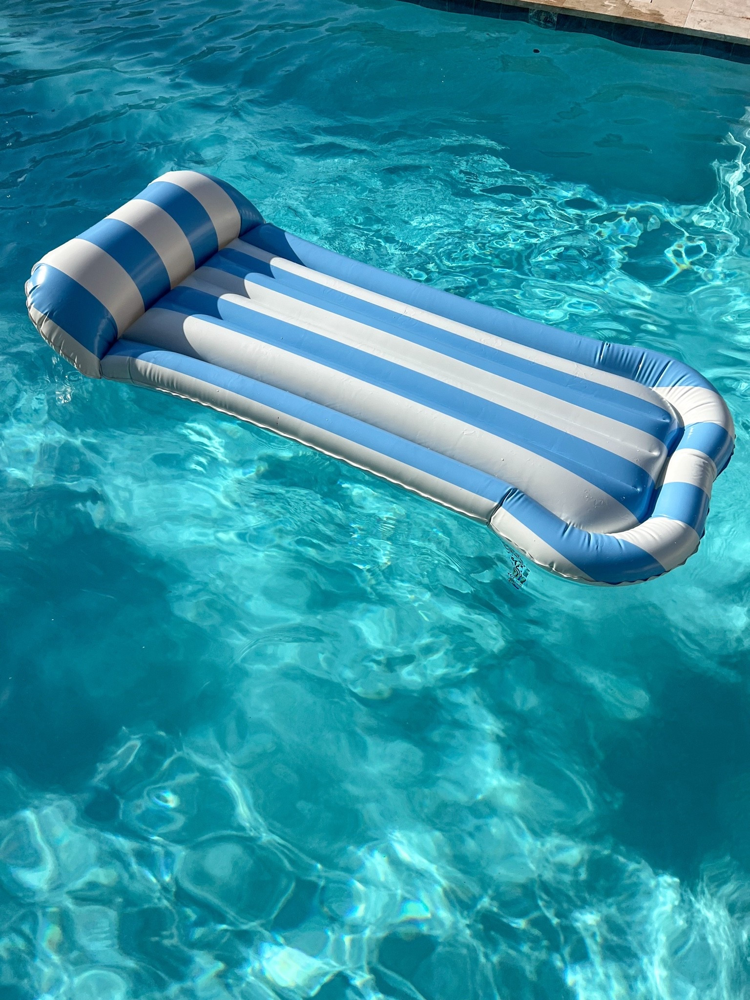 Sale $6 sun squad target pool lounger
Blue and white striped 
Target finds
Summer 
Gift idea

#LTKHome #LTKSaleAlert #LTKSwim