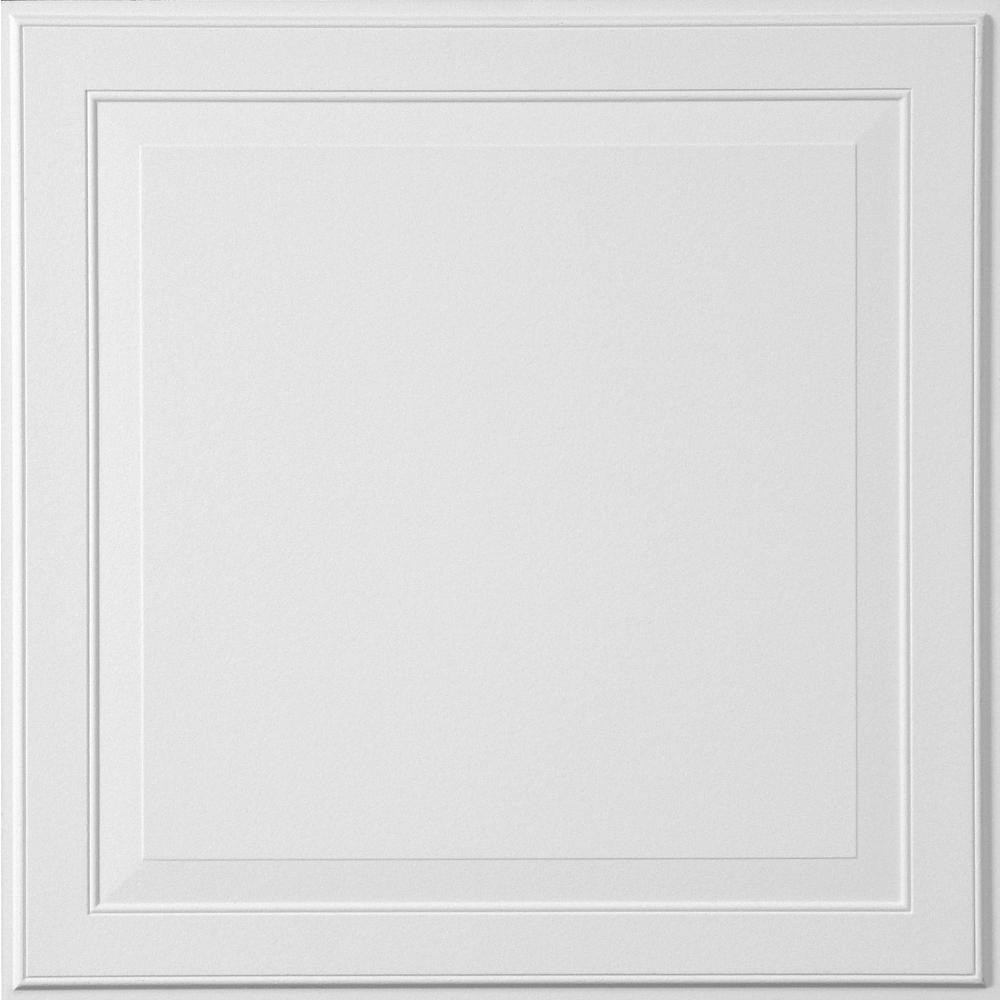 Single Raised Panel 2 ft. x 2 ft. Tegular Ceiling Panel | The Home Depot