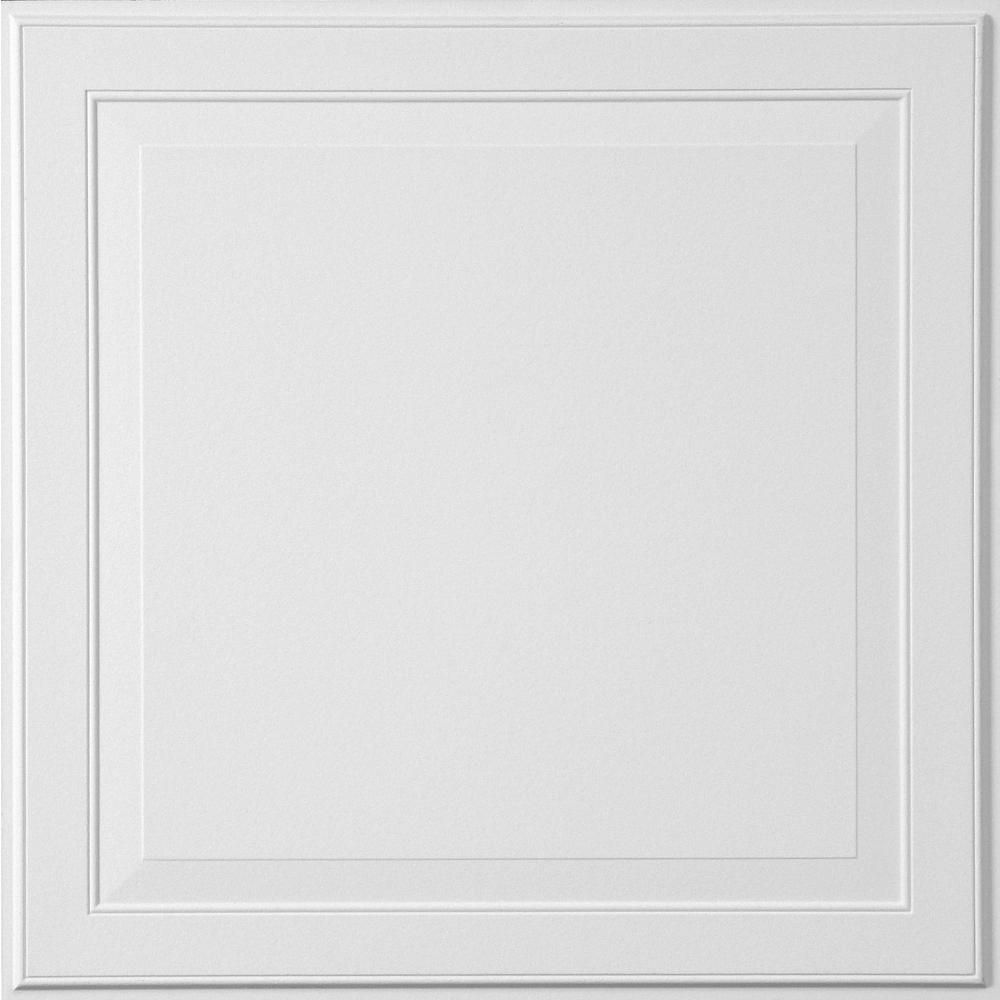 Single Raised Panel 2 ft. x 2 ft. Tegular Ceiling Panel | The Home Depot