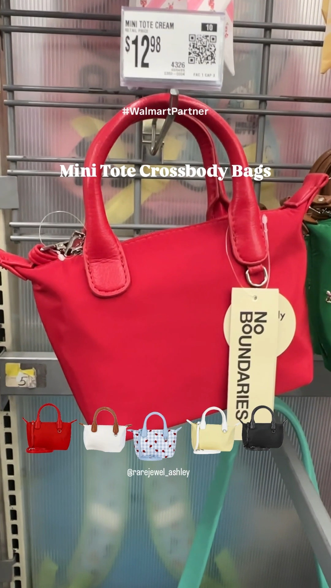 Mini tote crossbody bags with detachable crossbody strap.
#WalmartPartner

Which color is your favorite?!

#crossbody #bags #handbag #ootd #styleinspo #stylish #fashion #affordablefashion #affordable #spring #springfashion #summer #summerfashion #walmartfinds #mothersday #mom #giftsforher #giftsformom #musthave #whatsnew #trending 

#LTKmomlife #LTKMothersDay #LTKootd