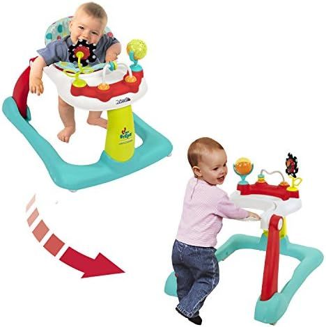 Kolcraft Tiny Steps 2-in-1 Infant & Baby Activity Walker - Seated or Walk-Behind, Jubliee | Amazon (US)