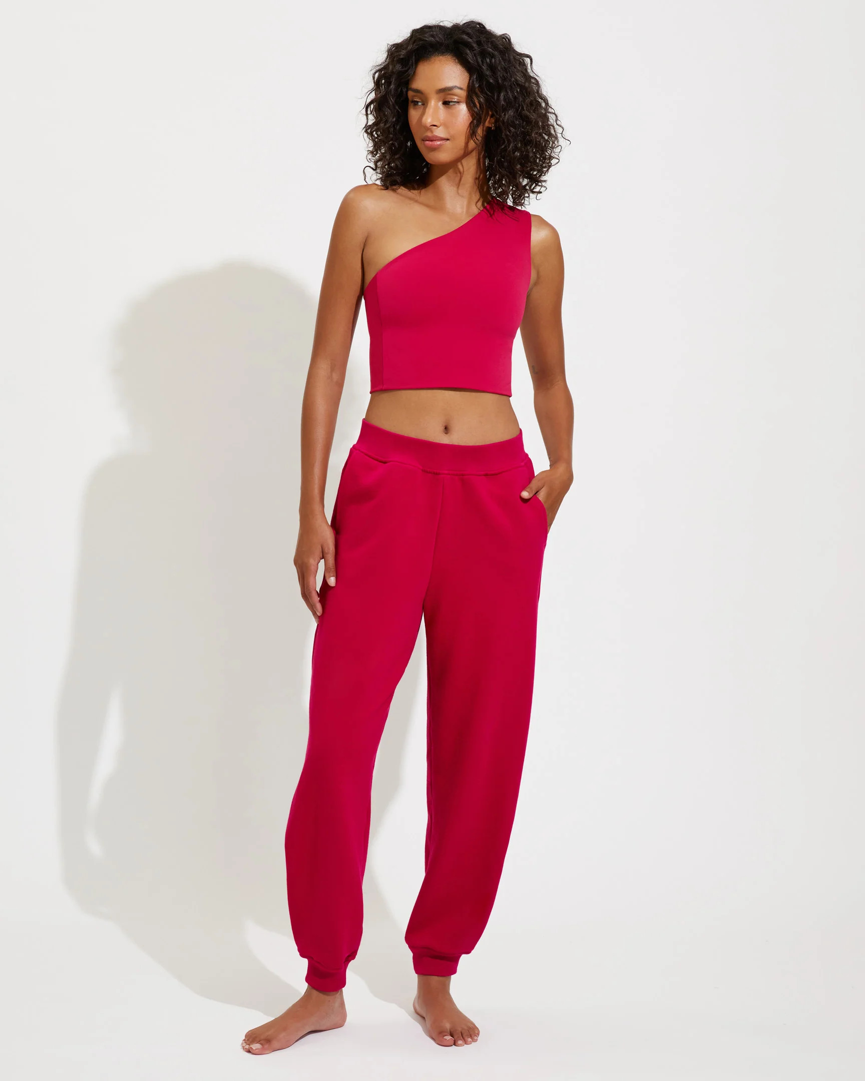 Field Day Sweatpant - Cerise Sweatpant | Left on Friday