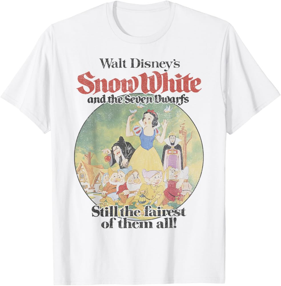 Disney Snow White Still The Fairest Of Them All T-Shirt | Amazon (US)