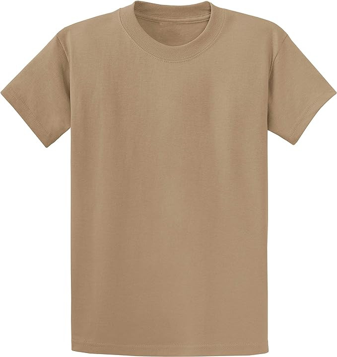 Clothe Co. Mens Heavyweight Cotton T-Shirt Plain Tee (Available in Big & Tall) | Amazon (US)