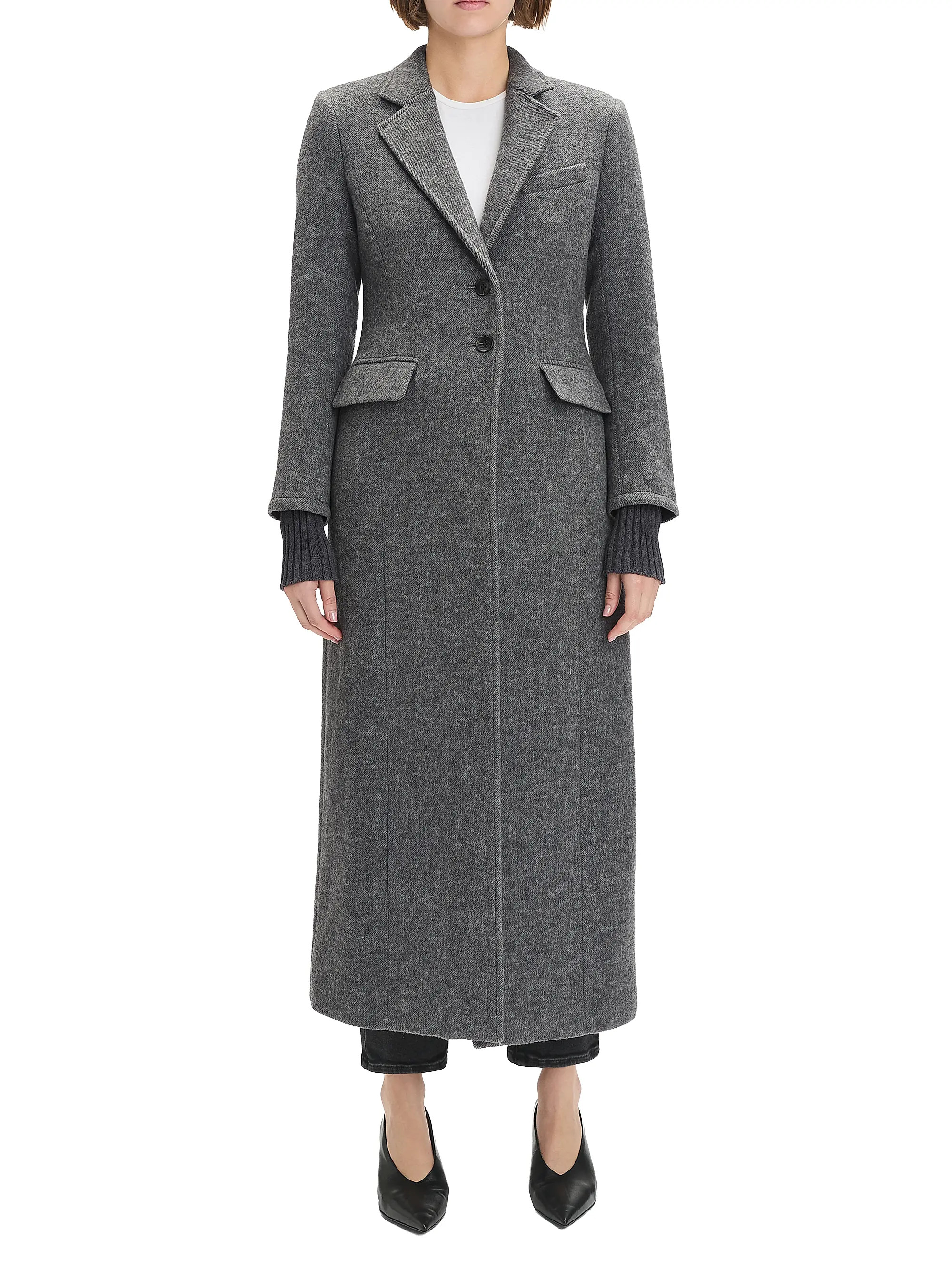 The City Single-Breasted Coat | Saks Fifth Avenue