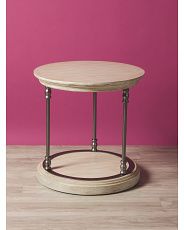 24in Wood 2 Tier End Table | HomeGoods