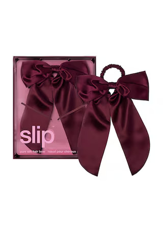 Hair Bow in Crimson | Revolve Clothing (Global)