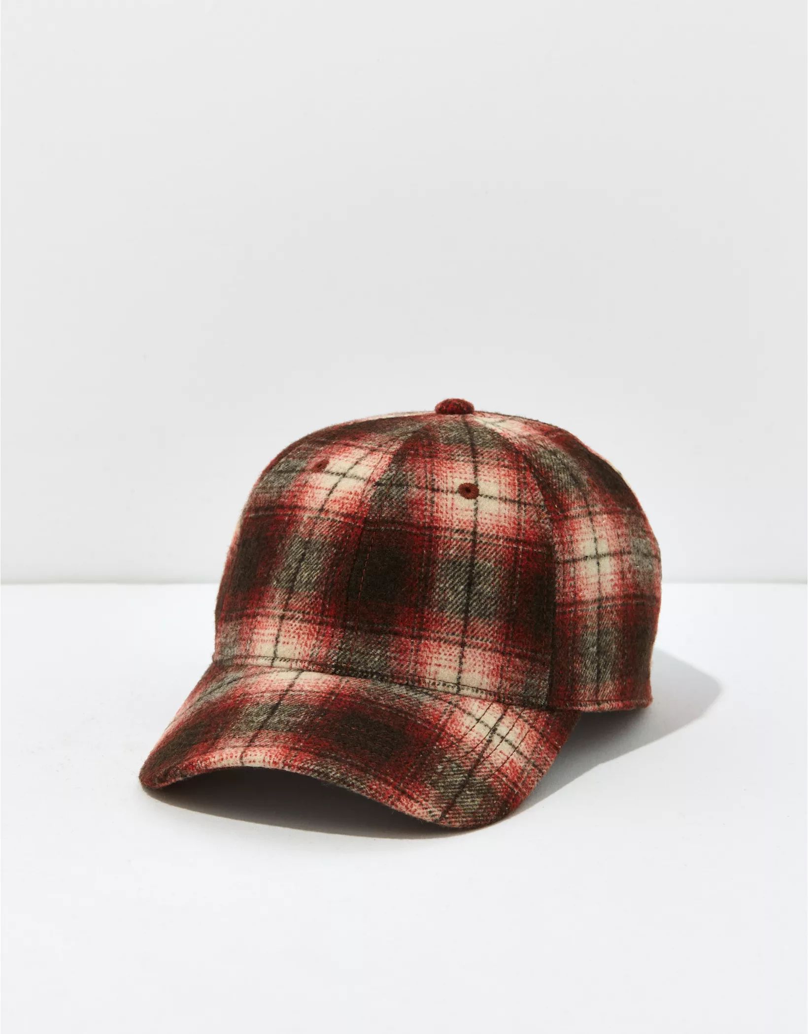 AE Plaid Baseball Hat | American Eagle Outfitters (US & CA)