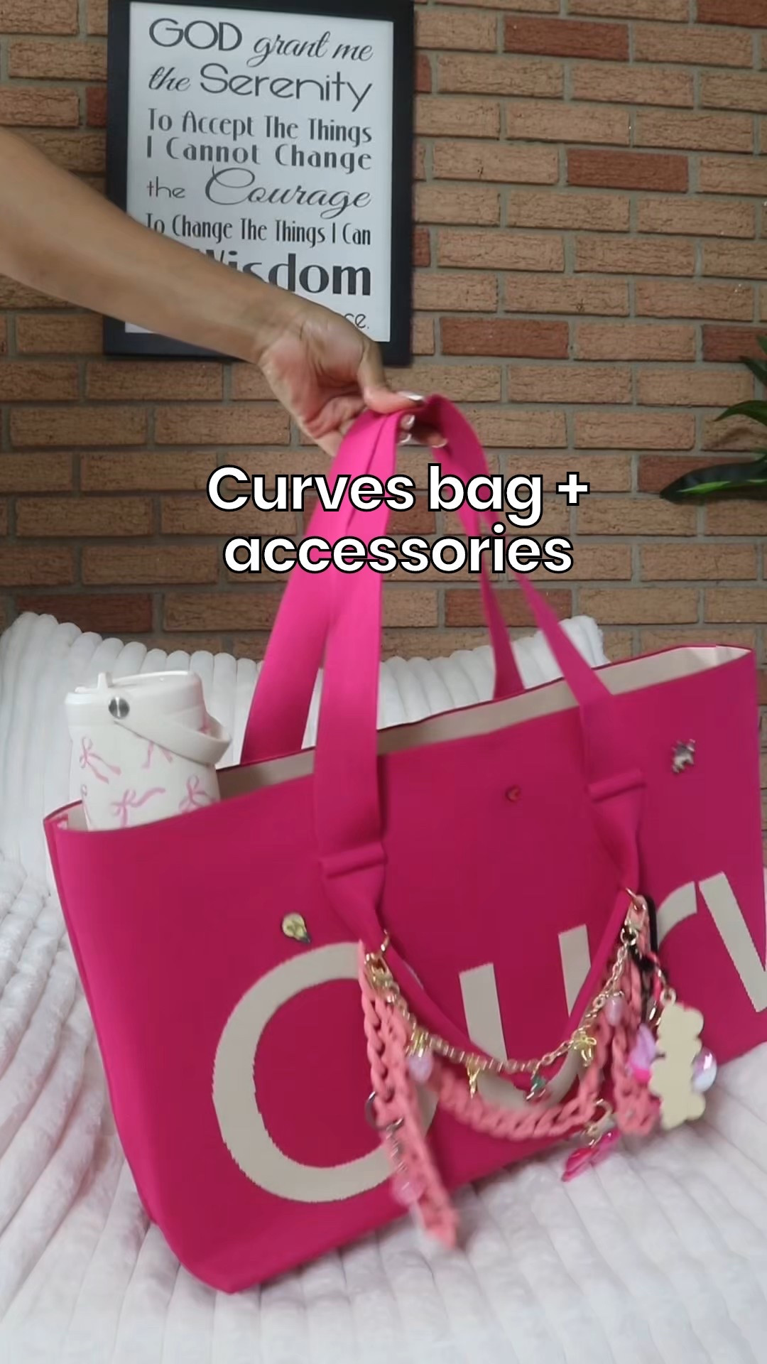 Curves bag styled with charm accessories 💕 

 #LTKBeauty #LTKGiftGuide