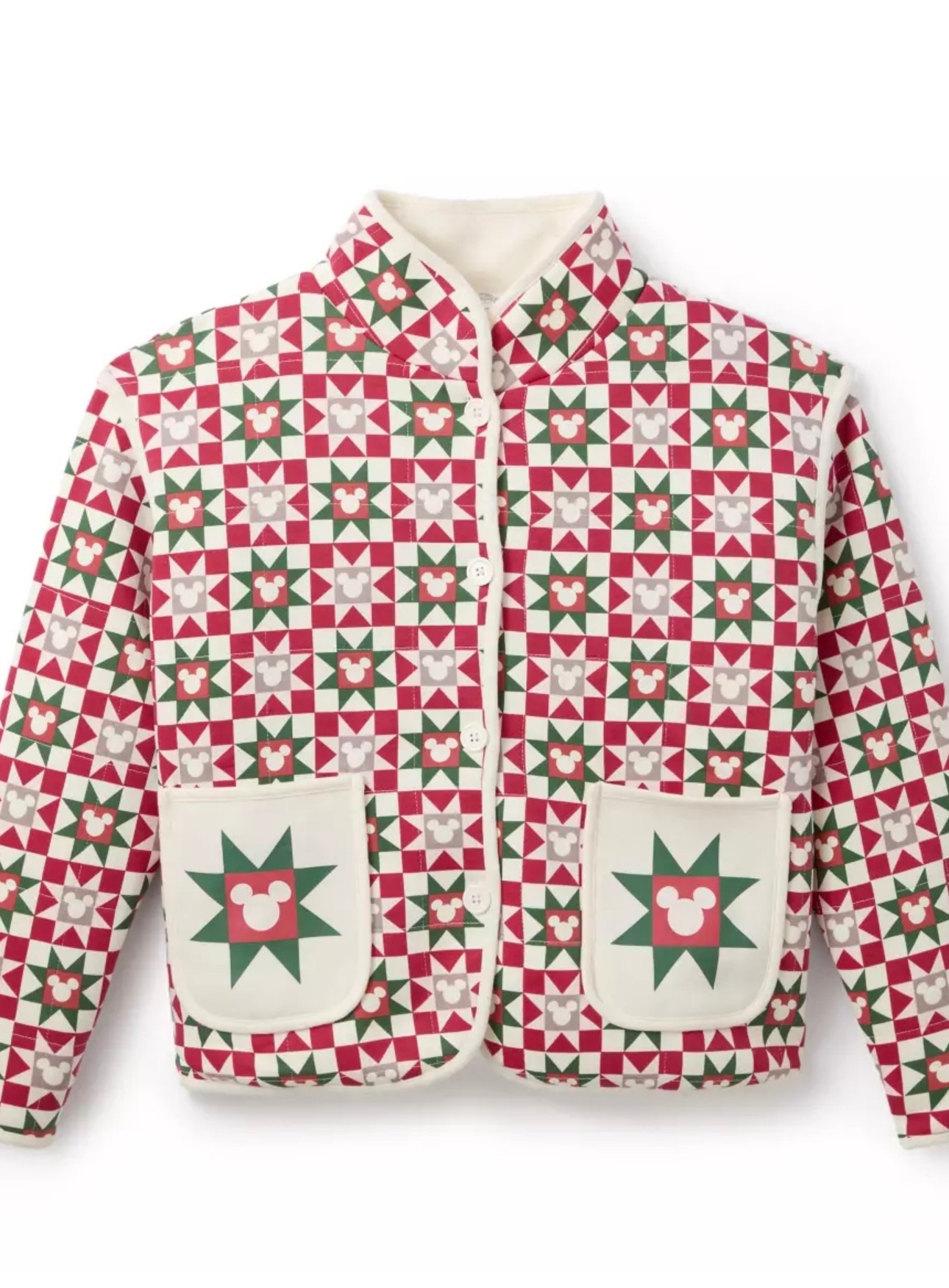 Mickey Mouse icon quilted jacket disney