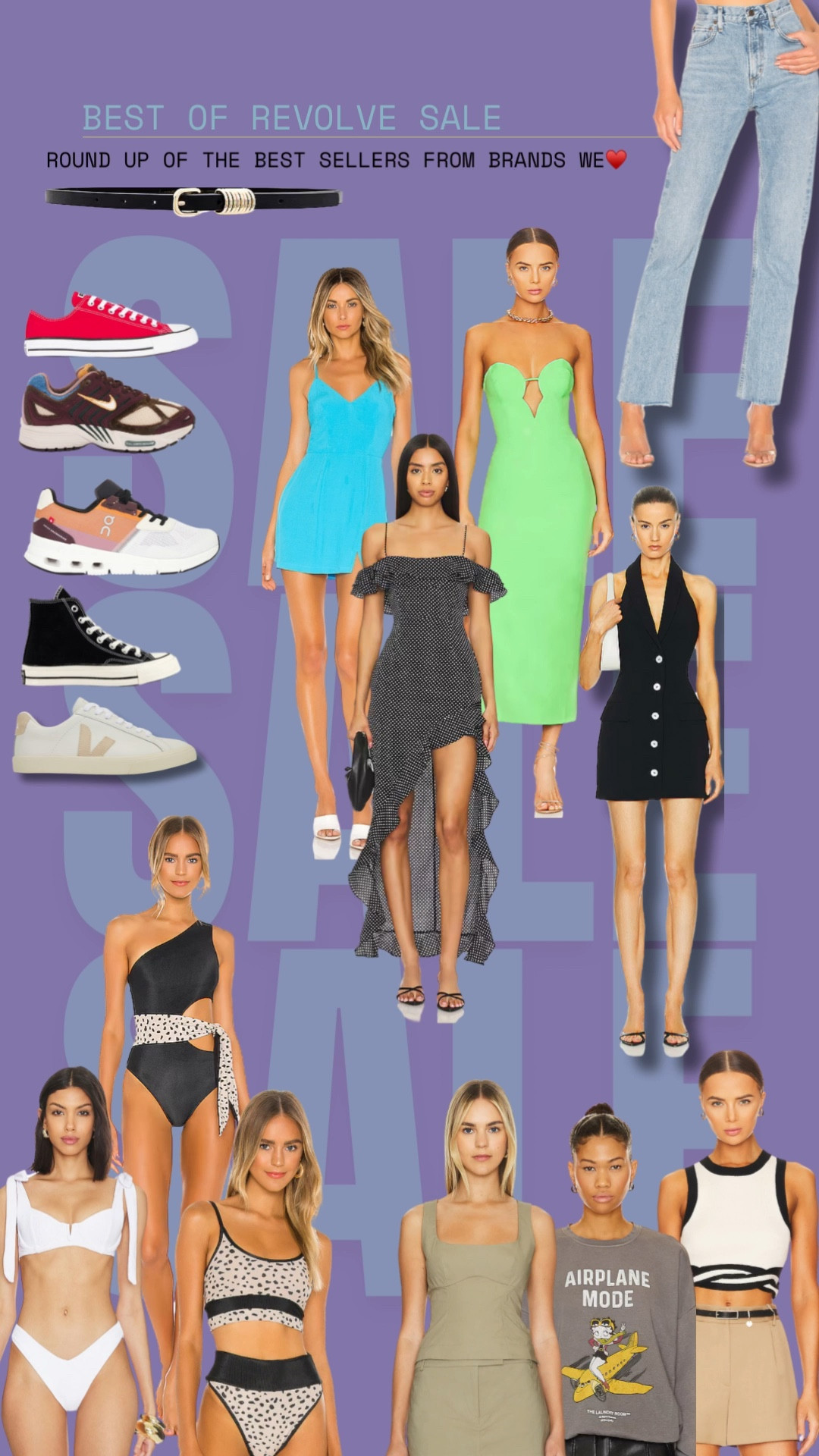 Final roundup of my favorite picks from the Revolve Spring Sale.
From Beach Riot to Veja and Converse—there’s a little something for everyone!! #revolvesale 

#LTKFindsUnder100 #LTKSaleAlert #LTKStyleTip