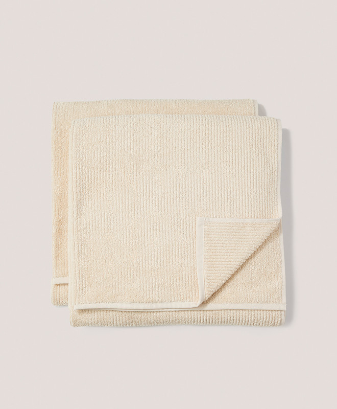 Home Organic Spa Rib Bath Sheet 2-pack made with Organic Cotton | Pact | Pact Apparel