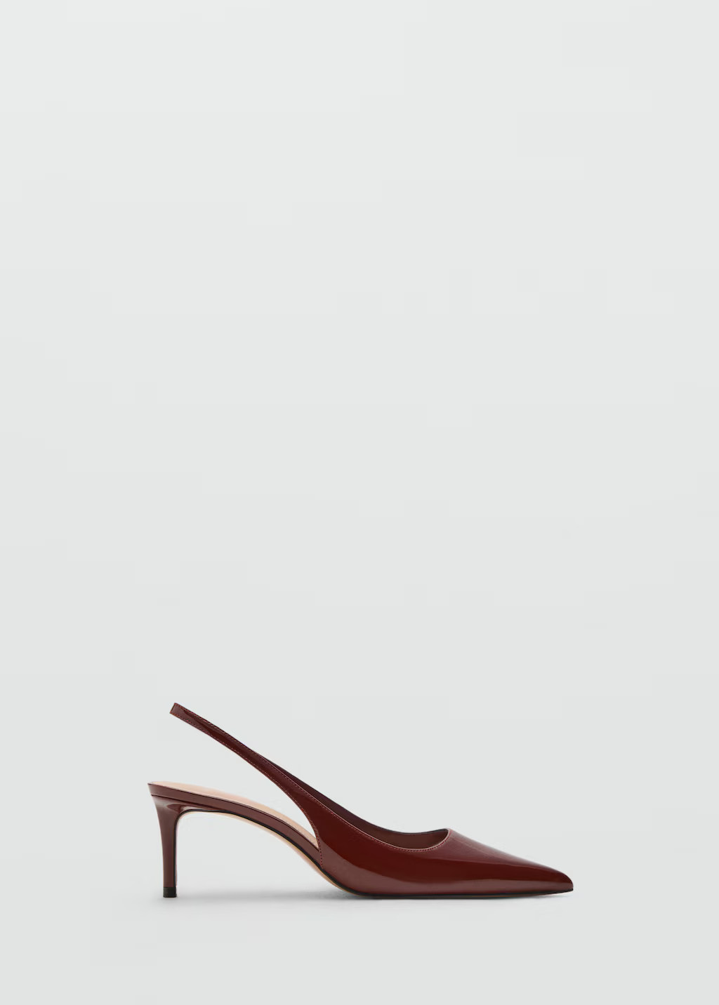 Patent heeled shoes | MANGO (UK)