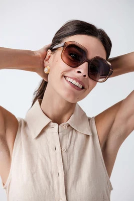 Freyrs Stella Octogonal Sunglasses | Social Threads