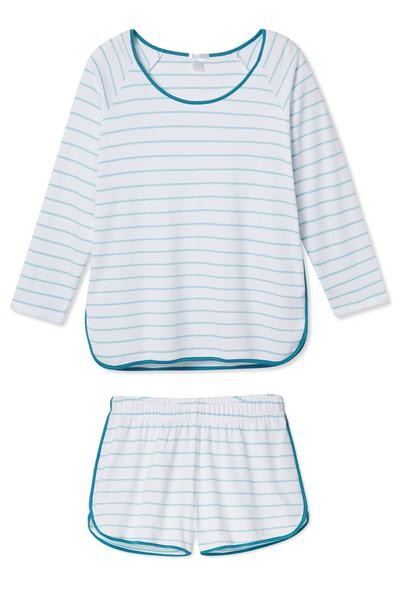 Pima Long-Short Set in Agate | LAKE Pajamas