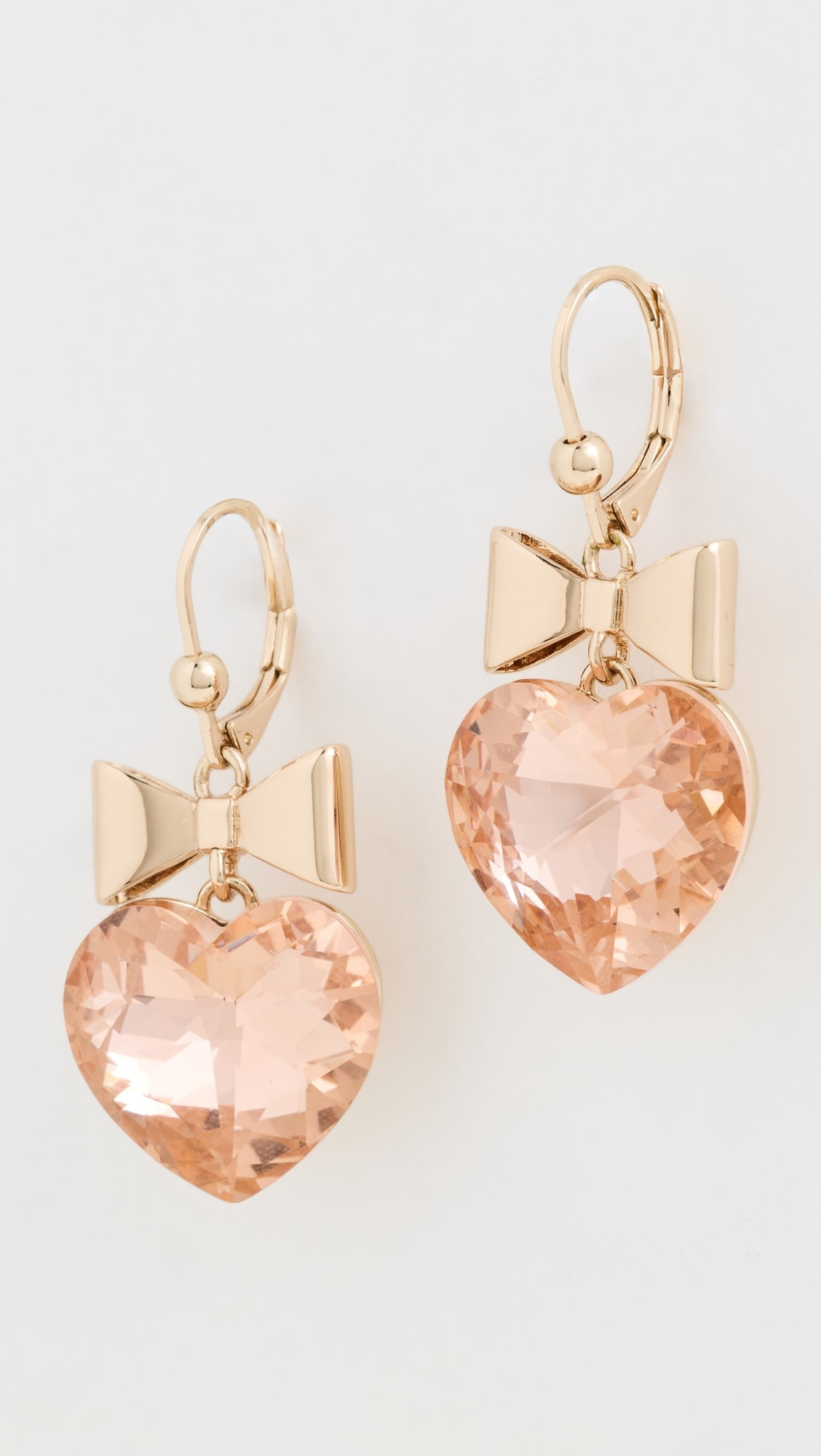 Heart and Bow Earrings | Shopbop