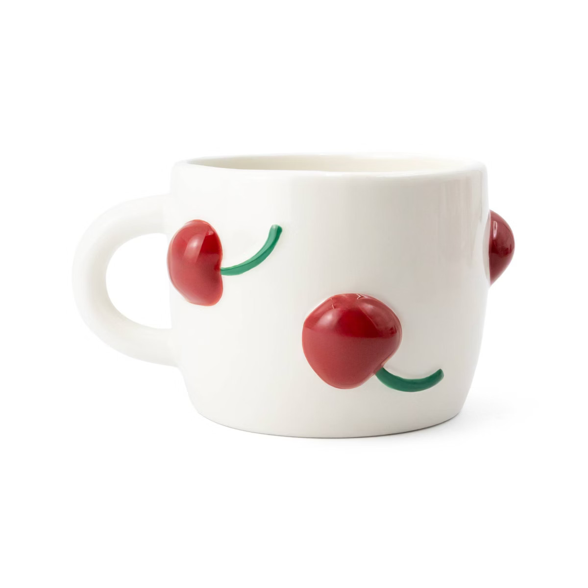 12.84 fl oz Ceramic Mugs Cherries - Bullseye's Playground™ | Target