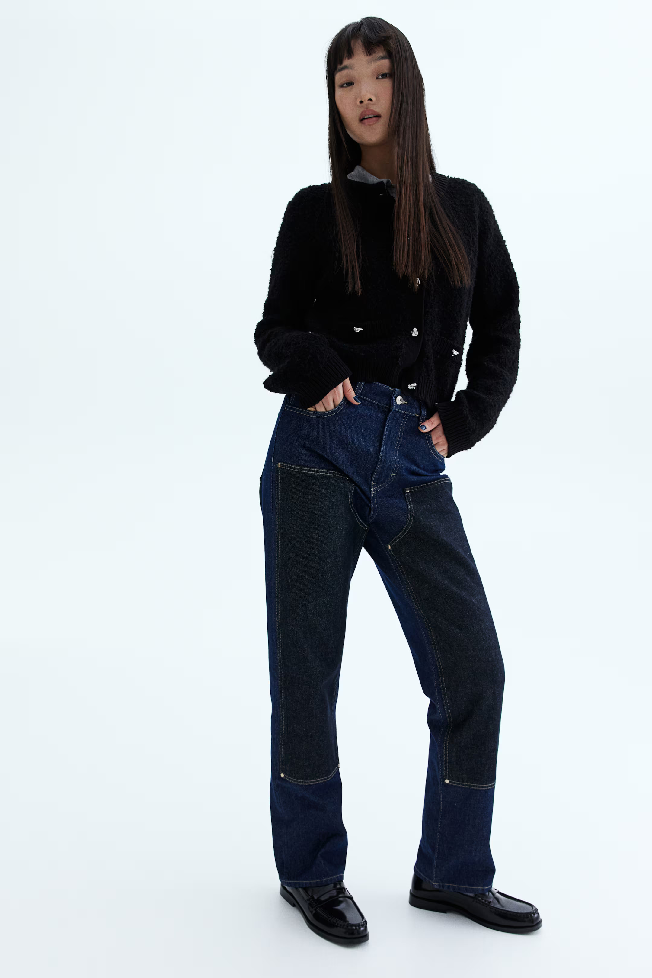 Bouclé-Knit Cardigan | H&M (US + CA)