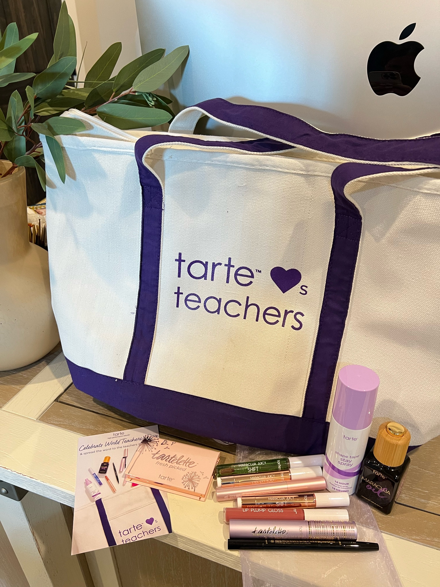 We love our teachers!! Purchase this tote through Tarte and 100% of net proceeds go to clear teachers Amazon wish lists!! The owner Maureen has cleared 1000 wish lists personally and Tarte has cleared 1,500 so far!! Make sure to apply at the link for 40% off as a teacher too for your purchases!! 

#LTKHolidaySale #LTKHoliday #LTKbeauty