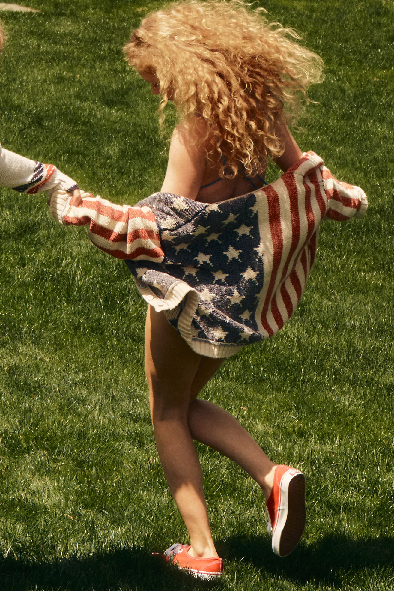 Pilcro Oversized Stars & Stripes Cardigan | Anthropologie (US)