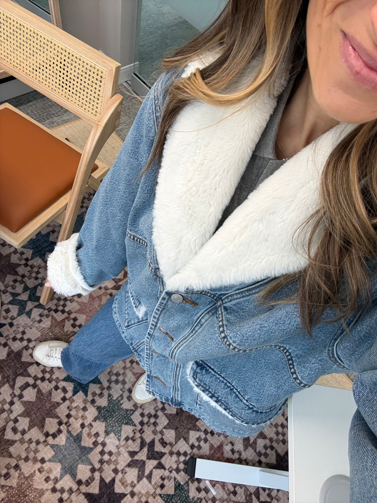 I’m in love with the shearling jacket! 

#LTKootd #LTKOver40