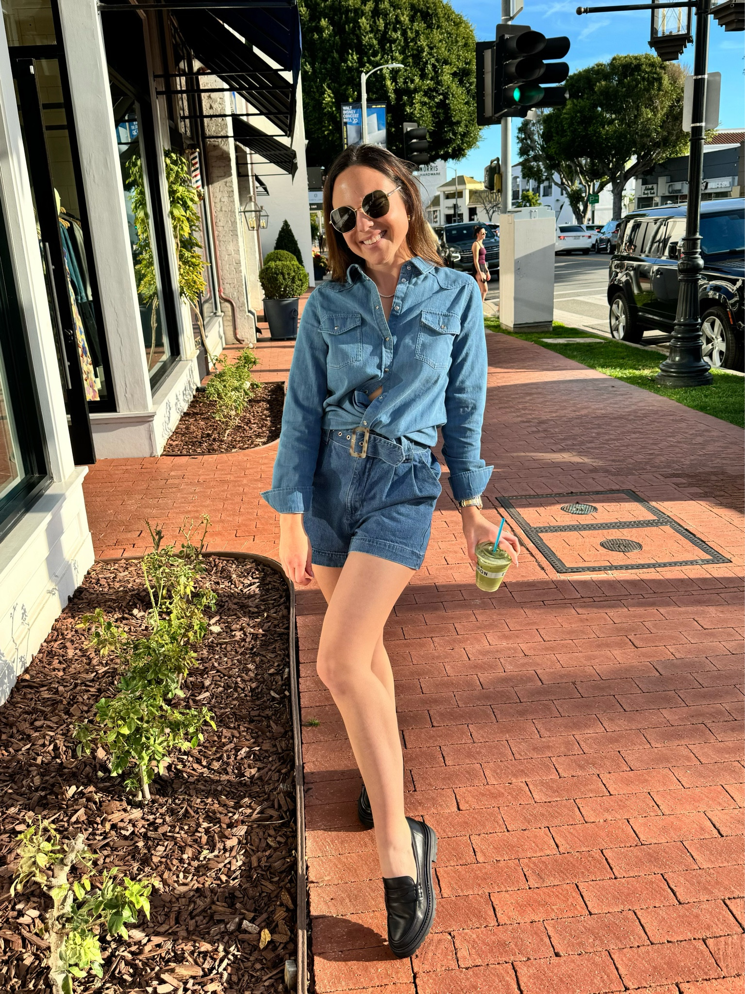 Denim on denim for Sezane! Loafers, too! 

#LTKSeasonal #LTKShoeCrush #LTKStyleTip