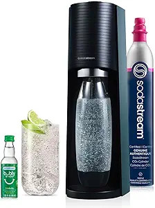 SodaStream Terra Sparkling Water Maker (Black) with CO2, DWS Bottle and Bubly Drop | Amazon (US)