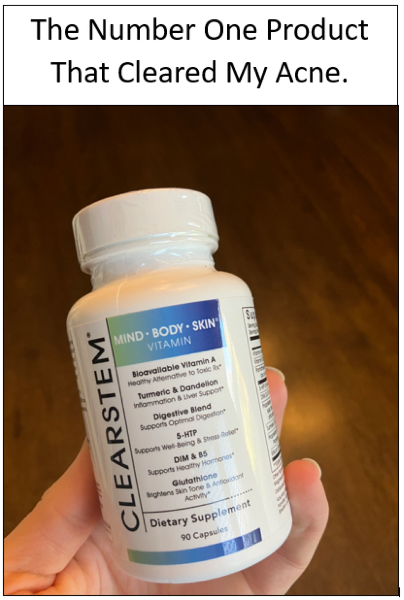 Just had to order a new one of these so thought I’d share it again! Use code DARCYLYNN at checkout to save 15%.

The number one product that cleared my acne wasn’t a topical product, but a natural supplement! If you feel like you’ve tried everything to clear your acne and nothing is working… chances are there are some hormonal/gut impacts to your skin.

I saw noticeable results within just 2 weeks of taking it. I’ve learned that dairy is a big trigger in my acne. I’ve cut it mostly out, but sometimes still have dairy on things like pizza. Taking this let’s me enjoy those occasional tastes without seeing the impacts on my skin.

Curious to try it out? Use code DARCYLYNN to save 15%! I’ve converted my entire skincare line to Clearstem and love it so much. Feel free to reach out with questions. I’ve linked some of my other faves from their line in the similar products section.

#LTKbeauty #LTKMostLoved #LTKsalealert