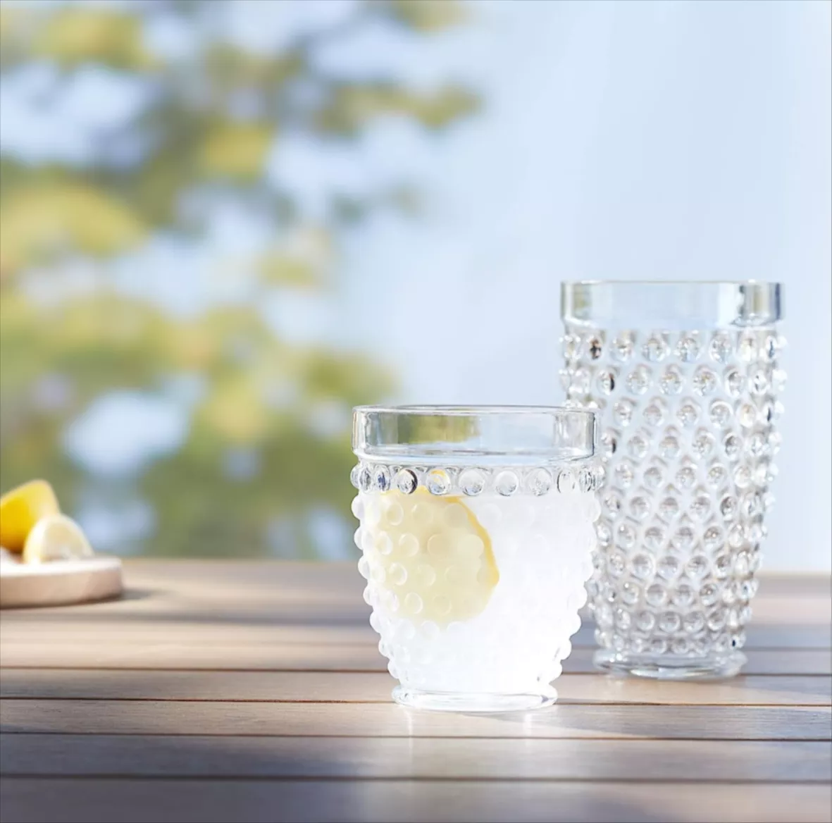 Acrylic Wine/Water Glass - Clear