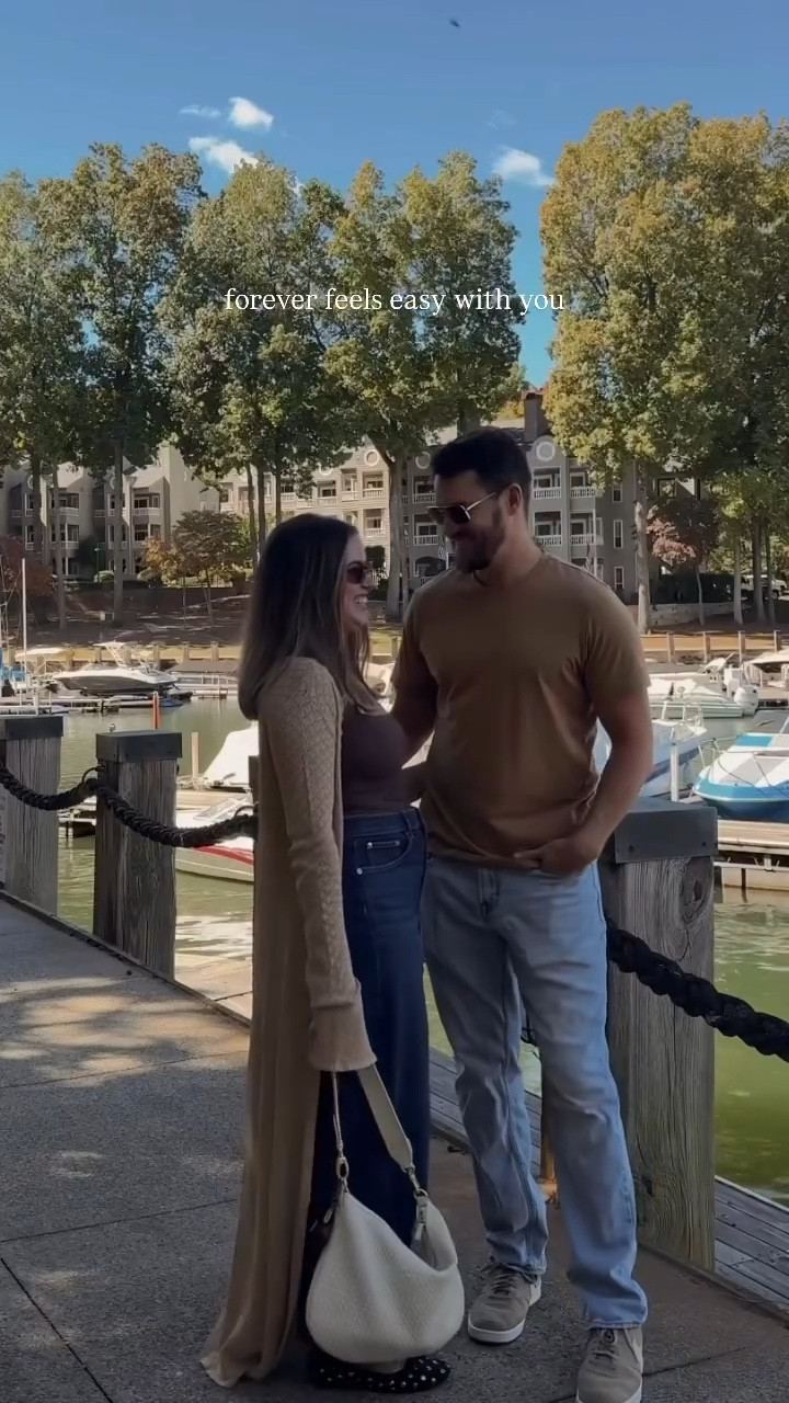 Anniversary outfit! Knit cardigan was from last year - it’s ASTR the label. Linking similar styles. These jeans are SO GOOD!!! From SPANX and fit so well, true to size. 

#LTKFindsUnder50 #LTKSeasonal #LTKSaleAlert