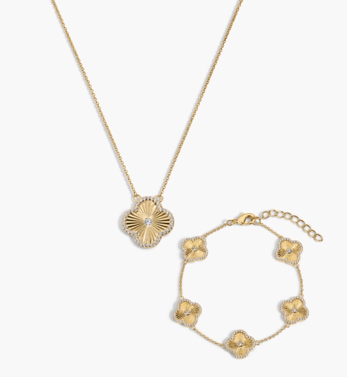 This necklace and bracelet set are on sale!

#LTKSaleAlert