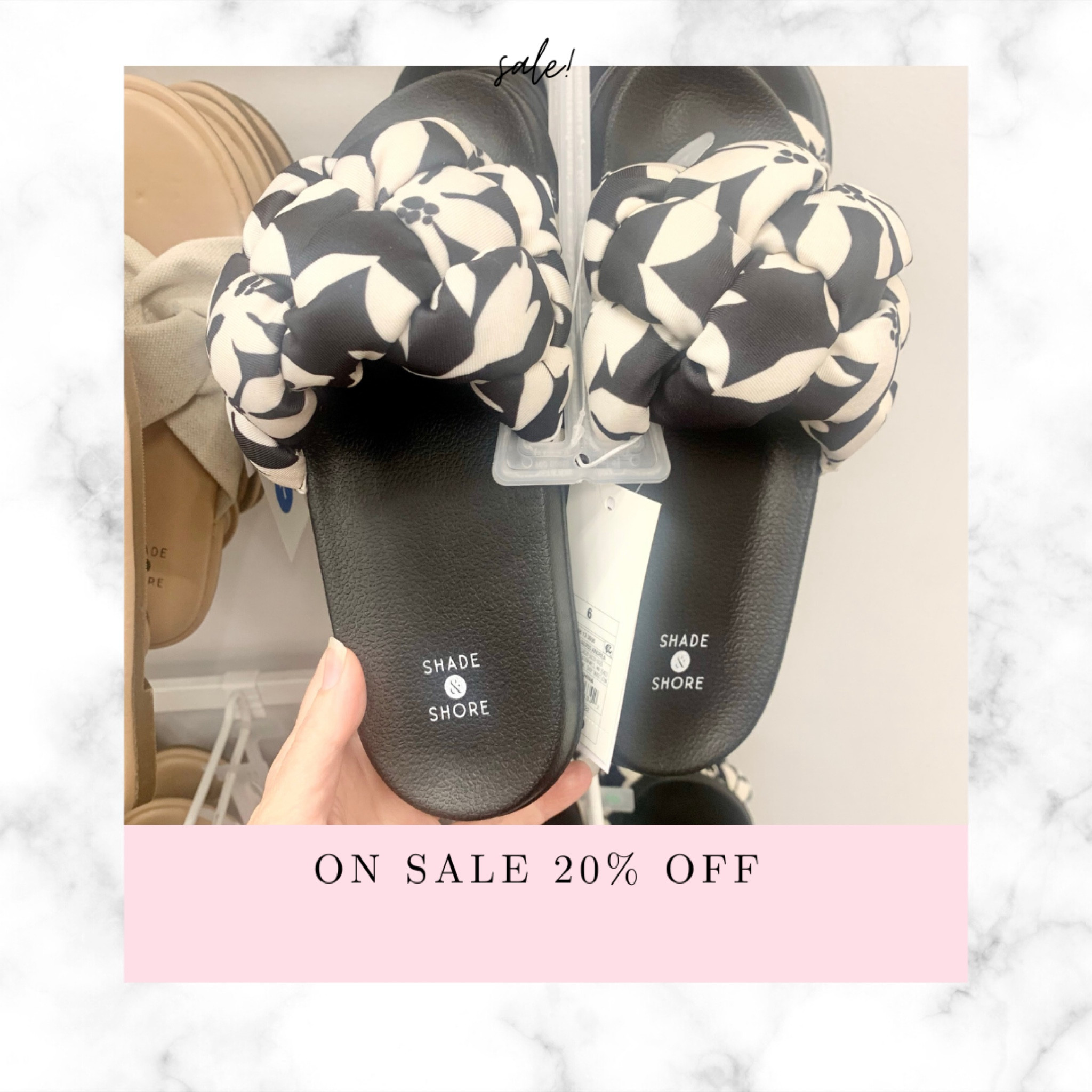 Sale! Cute puffy sandals are on sale for 20% off 





Summer sandals, spring sandals, target style, target fashion, target finds, affordable fashion, spring sandals, spring shoes, summer shoes, spring break shoes, pool shoes, vacation sandals, beach shoes, casual style, ootd, black white puffy sandals 


#LTKswim #LTKshoecrush #LTKsalealert