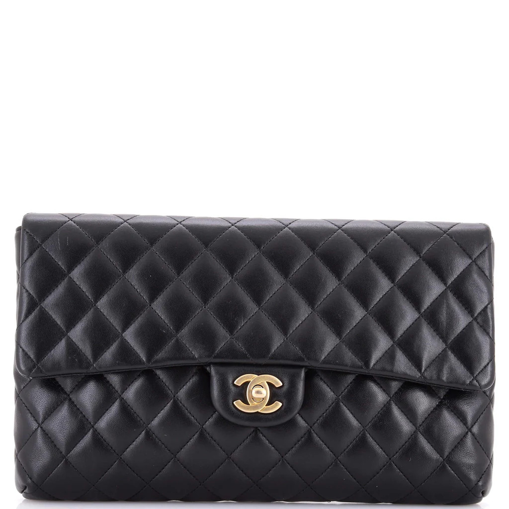 Classic Flap Clutch Quilted Lambskin | Rebag