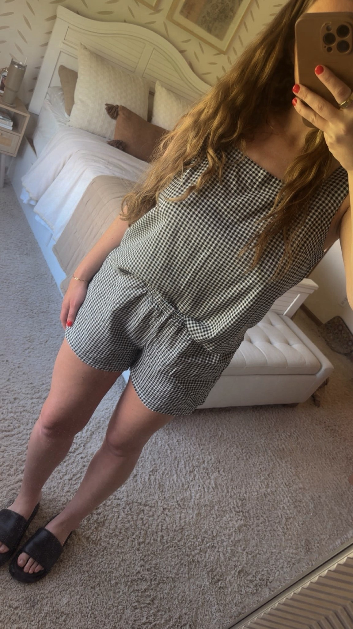 Gingham 2 piece set from Target. 

#LTKSeasonal #LTKSummerEdit #LTKTravel