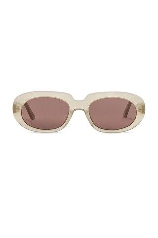 DEVON WINDSOR Austin Sunglasses in Olive from Revolve.com | Revolve Clothing (Global)