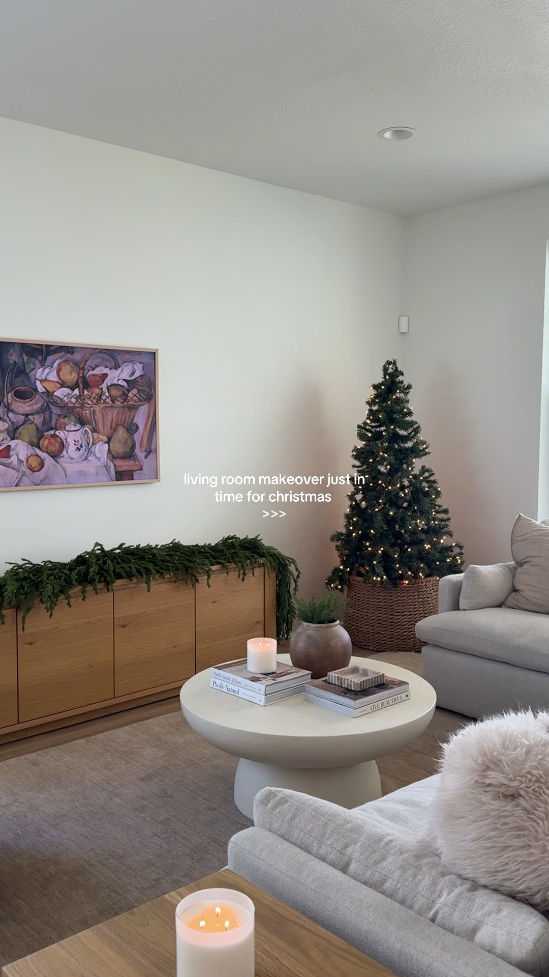 living room makeover just in time for Christmas 🎄 

#LTKHome #LTKFamily #LTKHoliday