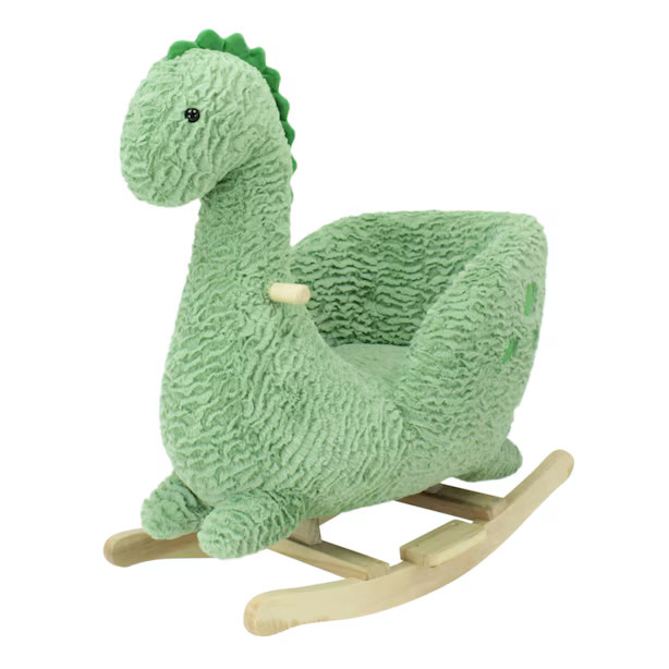 Soft Landing Joyrides Sit-In Character Rocker - Dinosaur | Indigo (CA)