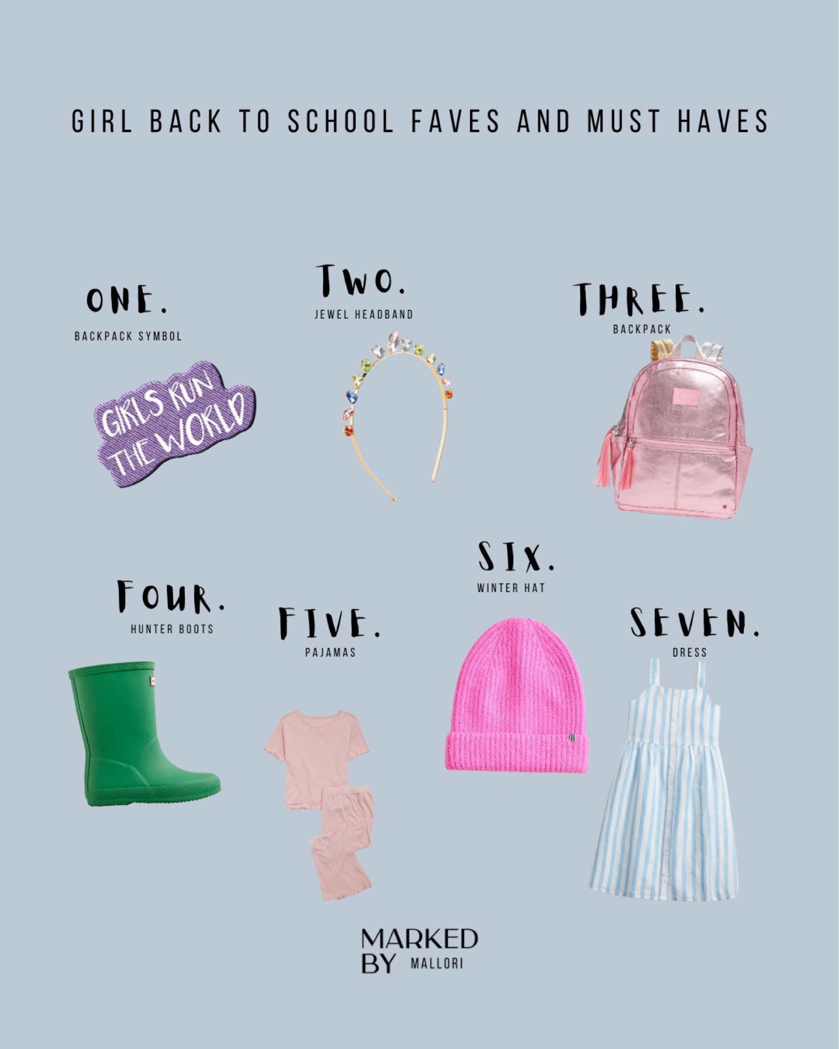 Girl back to school faves!