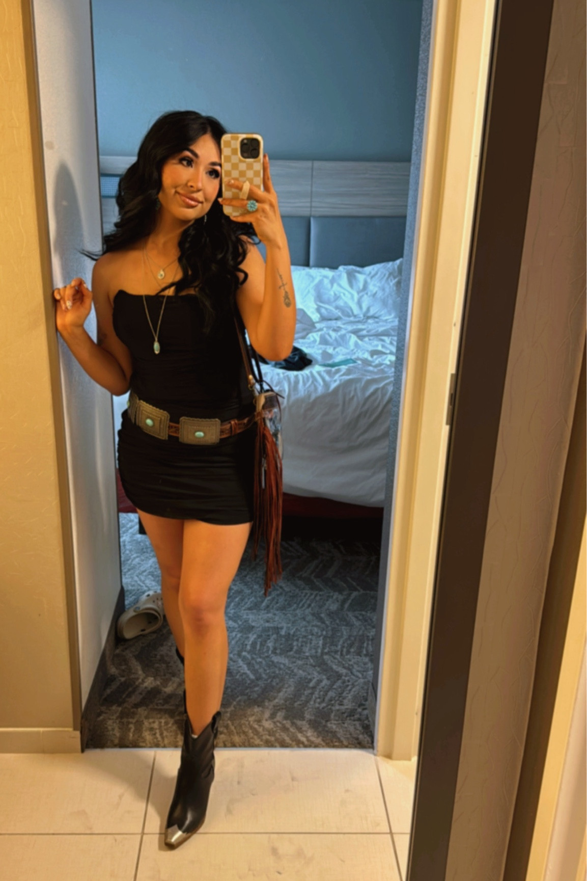 My Nashville Morgan Wallen concert fit 🖤

#LTKTravel #LTKParties #LTKBeauty